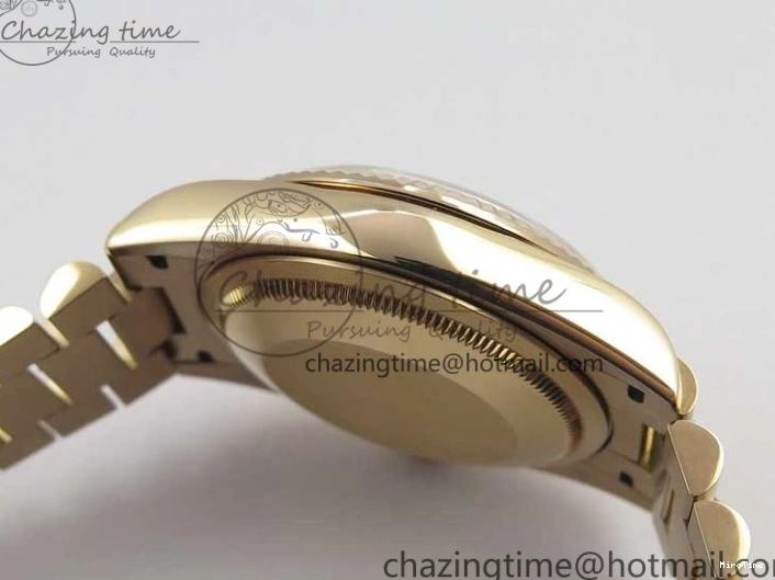 MiroTime 0117 MultiPurpose Day-Date 36 RG 128239 Bp Maker Best Edition White Dial on RG President Bracelet 3139